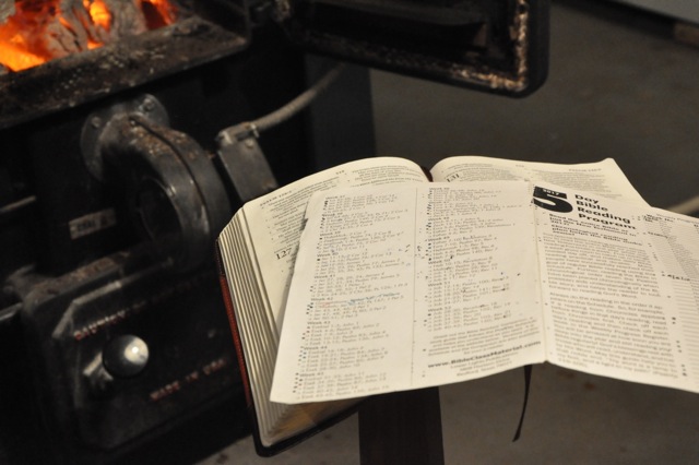 Thru the Bible in … a bit longer than a year!